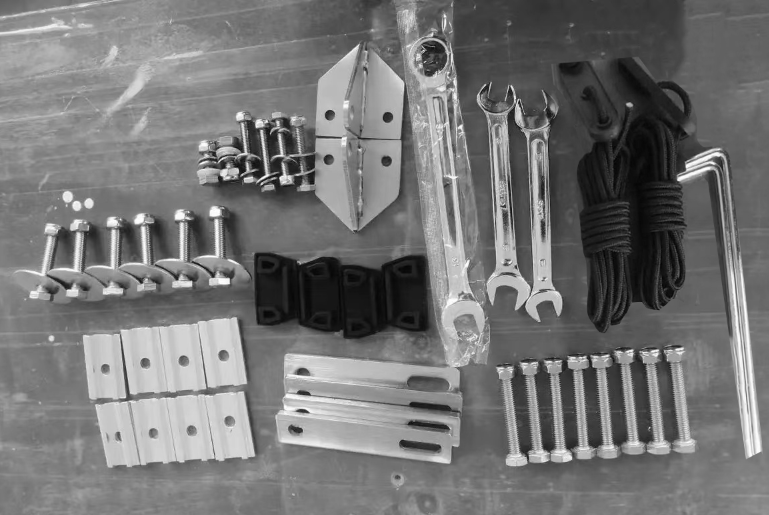 Roof top tent parts list